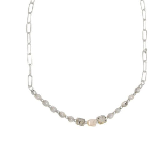 Joy Susan Marble Bead Necklace