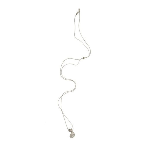 Joy Susan Silver Curled Infinity Pendant