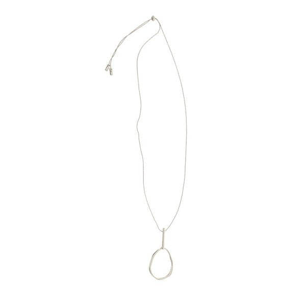 Joy Susan Bar & Oval Necklace