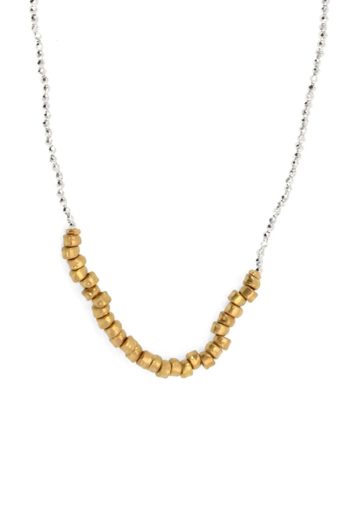 Joy Susan Mixed Metal Glint+Shine Necklace