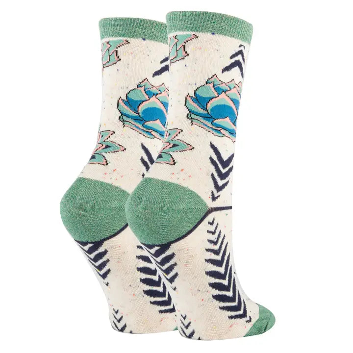 Oooh Yeah Succulent Dreams Socks