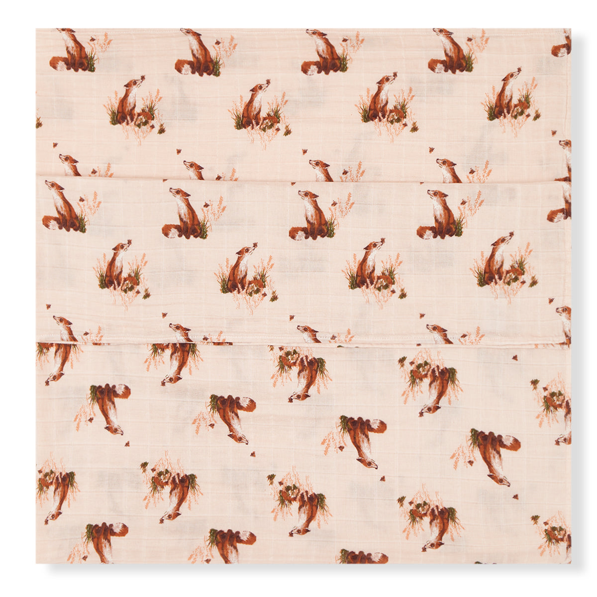 Milkbarn Organic Cotton Swaddle Blanket
