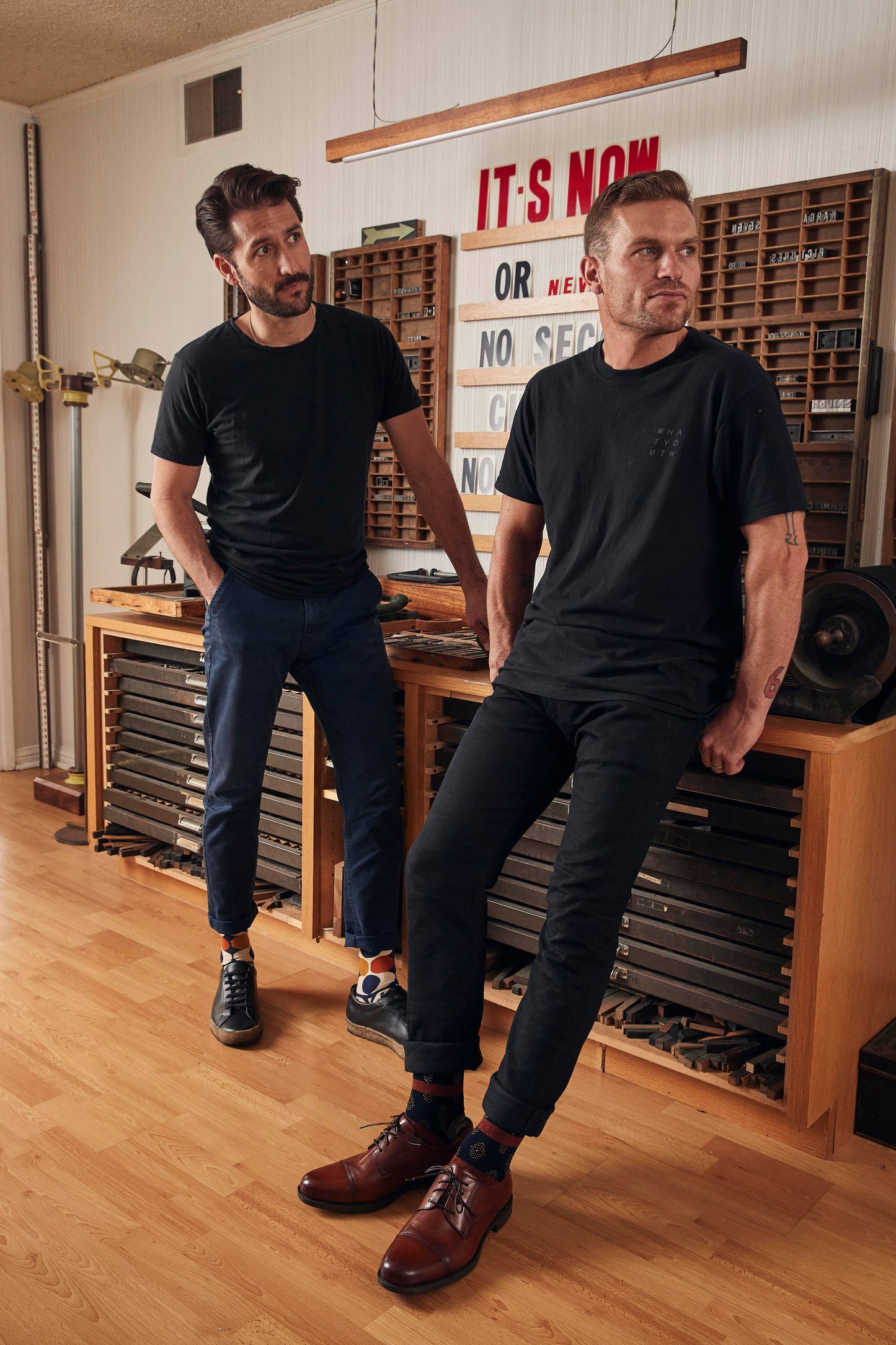 Cosmic Sounds | Men's Premium Bamboo Crew Socks