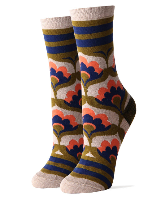 Figueroa St | Women's Premium Bamboo Crew Socks