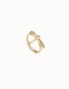Uno de 50 Fortune Topaz Gold Ring