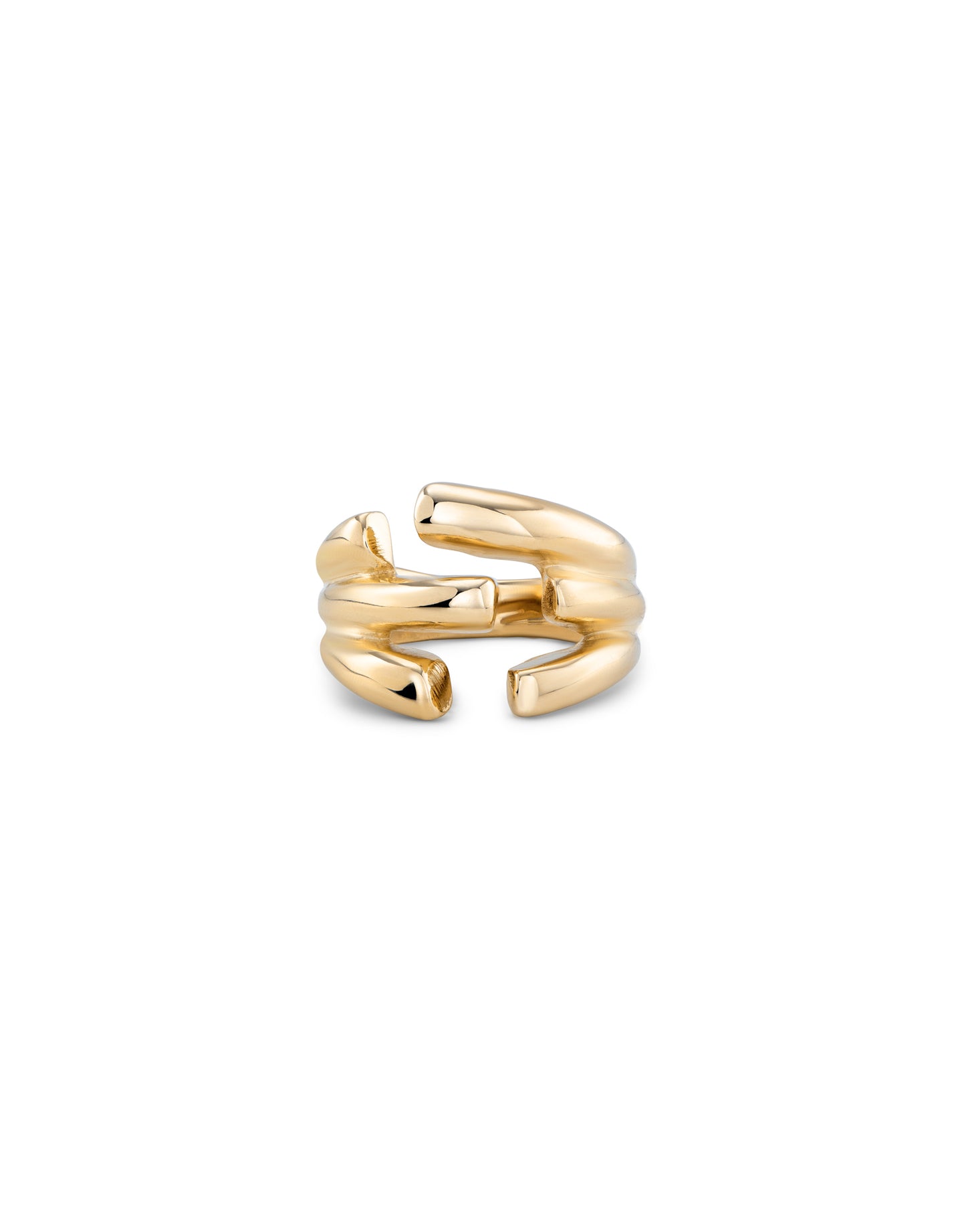 Uno de 50 Electrik Gold Ring