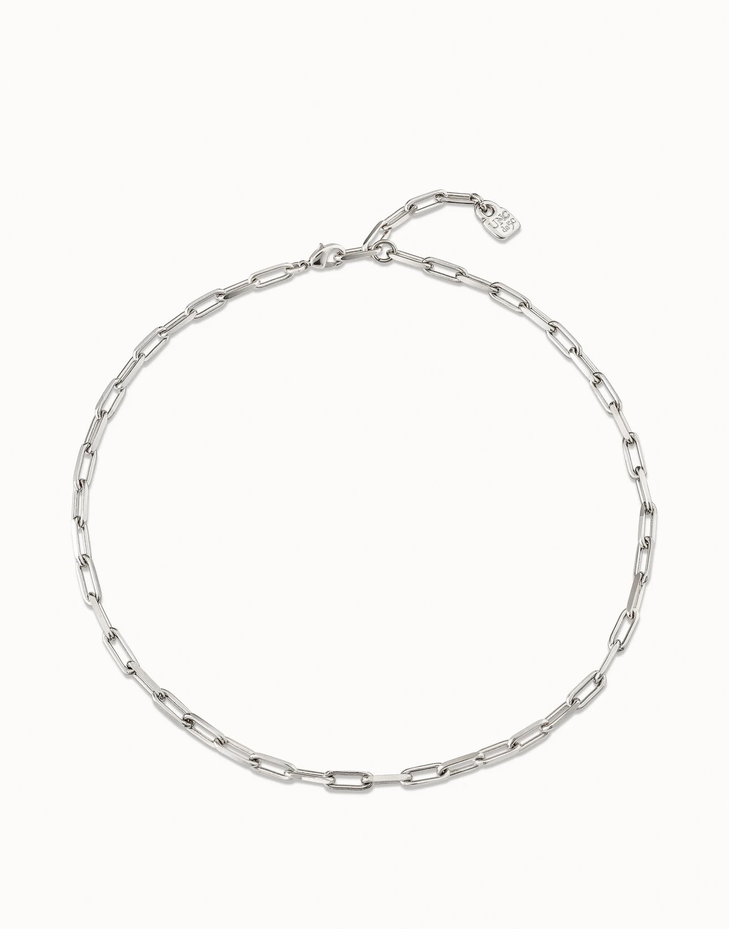 Uno de 50 Silver Plated Chain