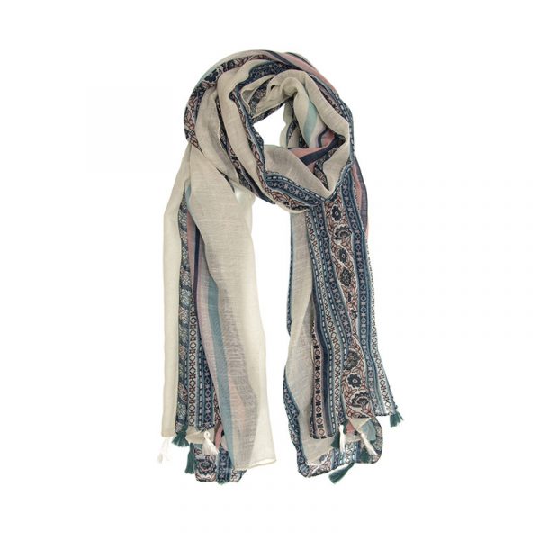 Joy Susan Boho Tassel Scarf