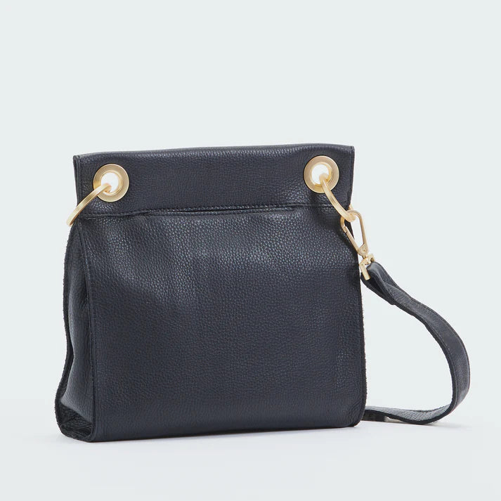 Hammitt Tony Med Black with Gold Handbag