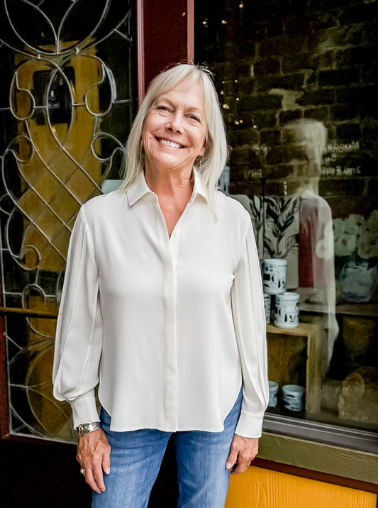 Lysse Ivette Balloon Sleeve Blouse