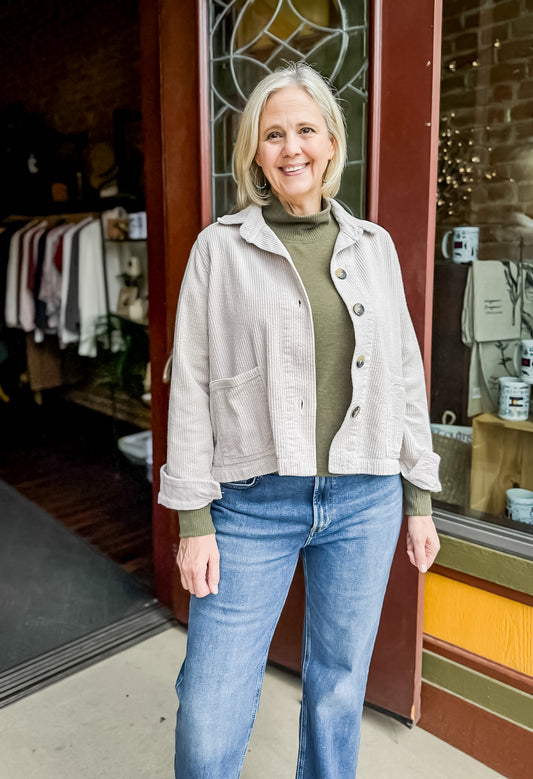 Cut Loose Cropped Jacket