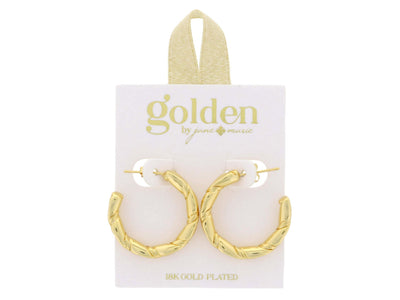 Jane Marie 18K Gold Plated Earrings, 6 styles