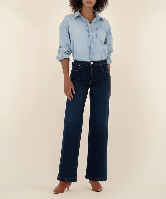KUT Jean High Rise Wide Leg