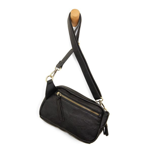 Joy Susan Kylie Double Zip Sling/Belt Bag