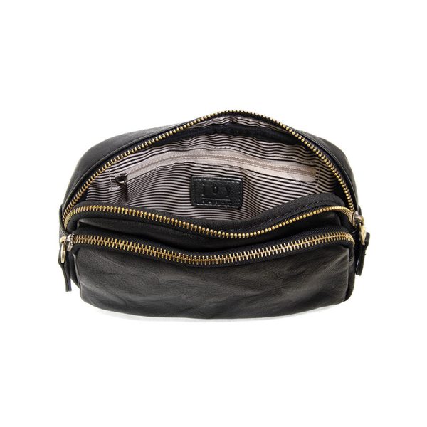 Joy Susan Kylie Double Zip Sling/Belt Bag