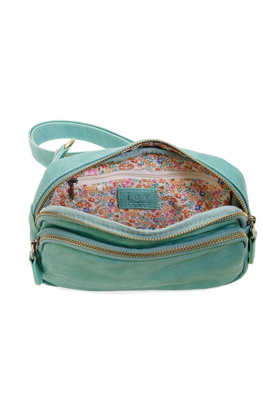 Joy Susan Kylie Double Zip Sling/Belt Bag