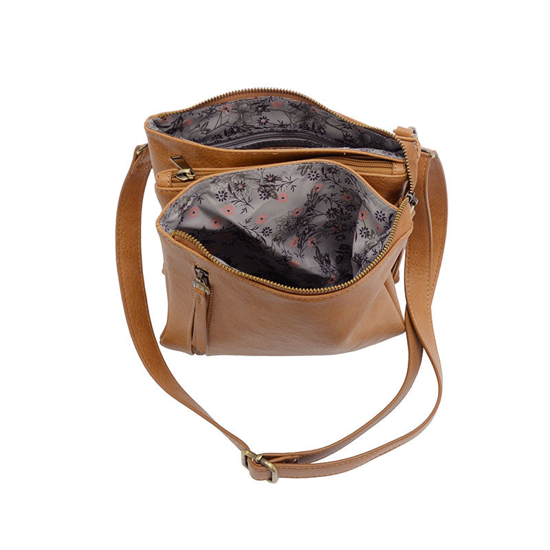 Joy Susan Dawn Multi Pocket Crossbody Bag