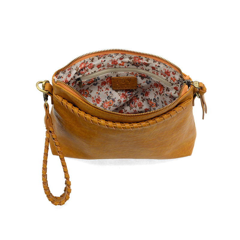 Joy Susan Oakleigh Whipstitch Crossbody/Wristlet