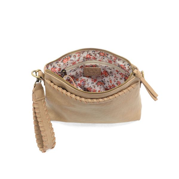 Joy Susan Oakleigh Whipstitch Crossbody/Wristlet