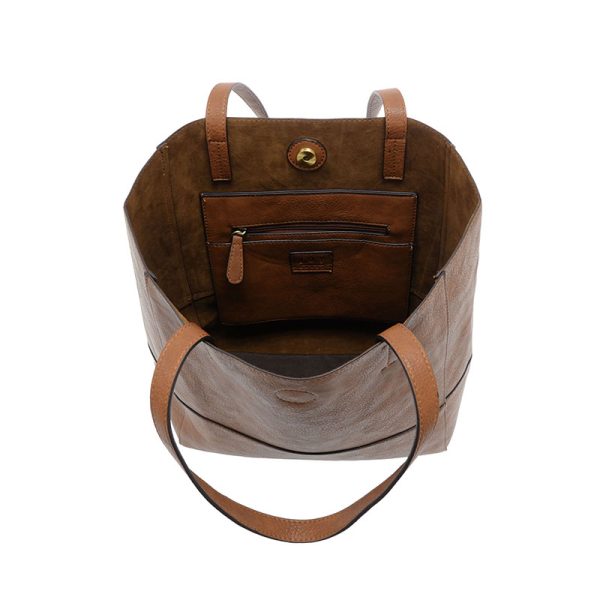 Joy Susan Faith Raw Edge Tote