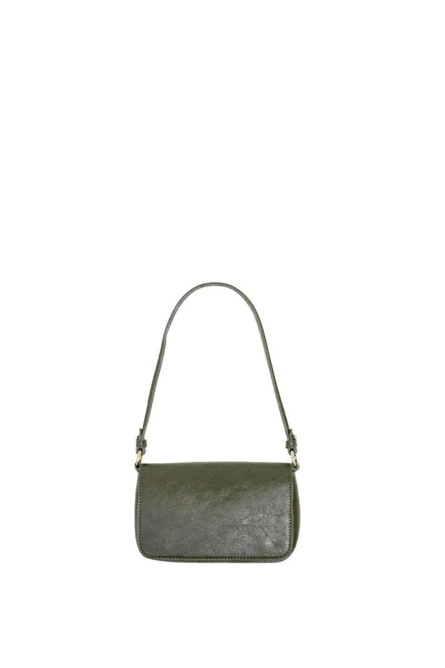 Joy Susan Nyla Flap Shoulder/Crossbody in Dark Olive