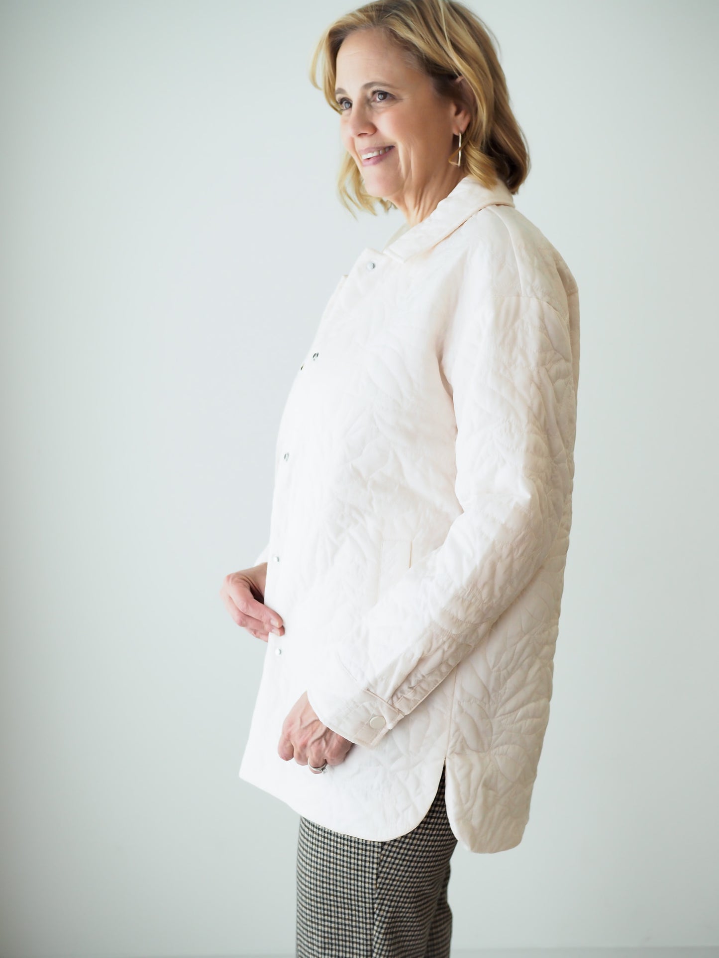 Tribal Quilted Shacket