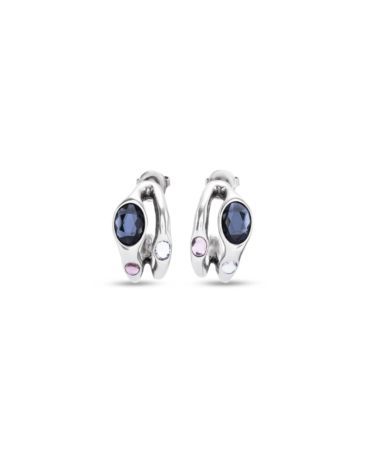 Uno de 50 Silver Sunshine Earrings