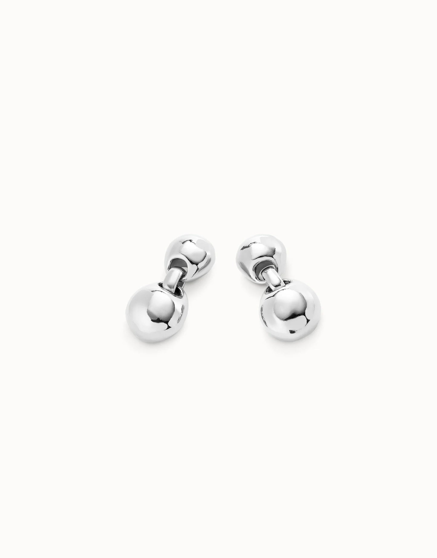 Uno de 50 Be Bold Silver Earrings