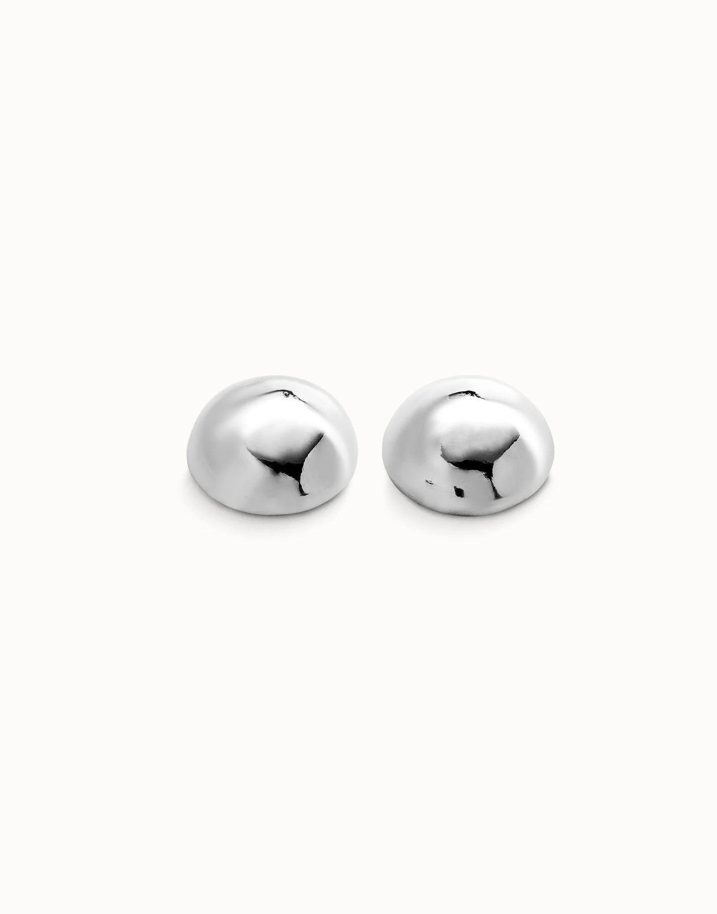 Uno de 50 Be Bold Silver Stud Earrings
