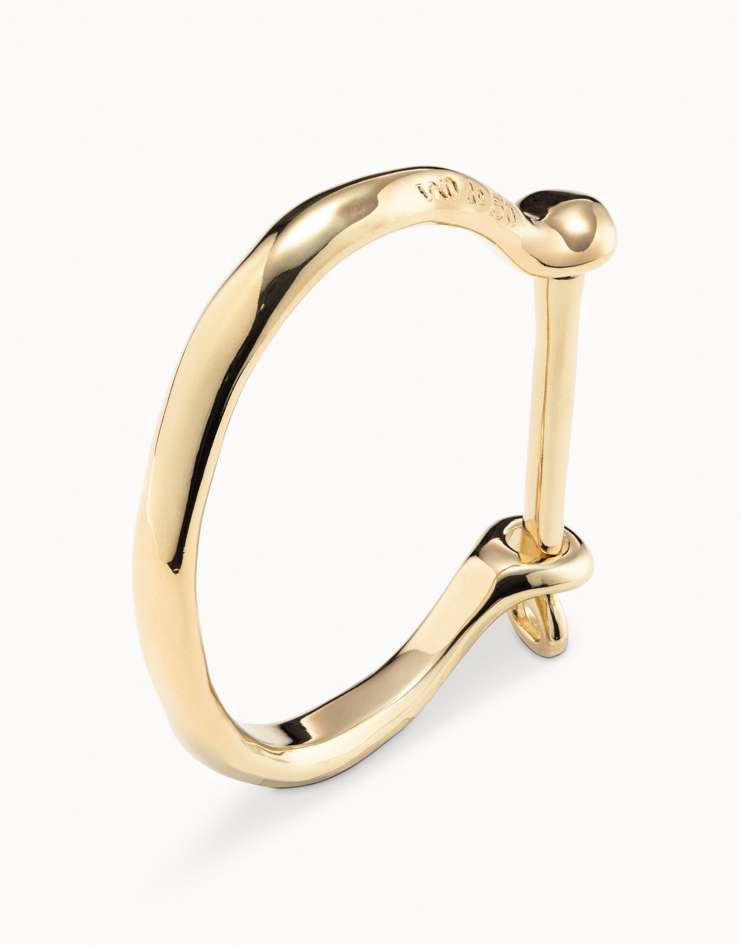 Uno de 50 Shackled Gold Bracelet
