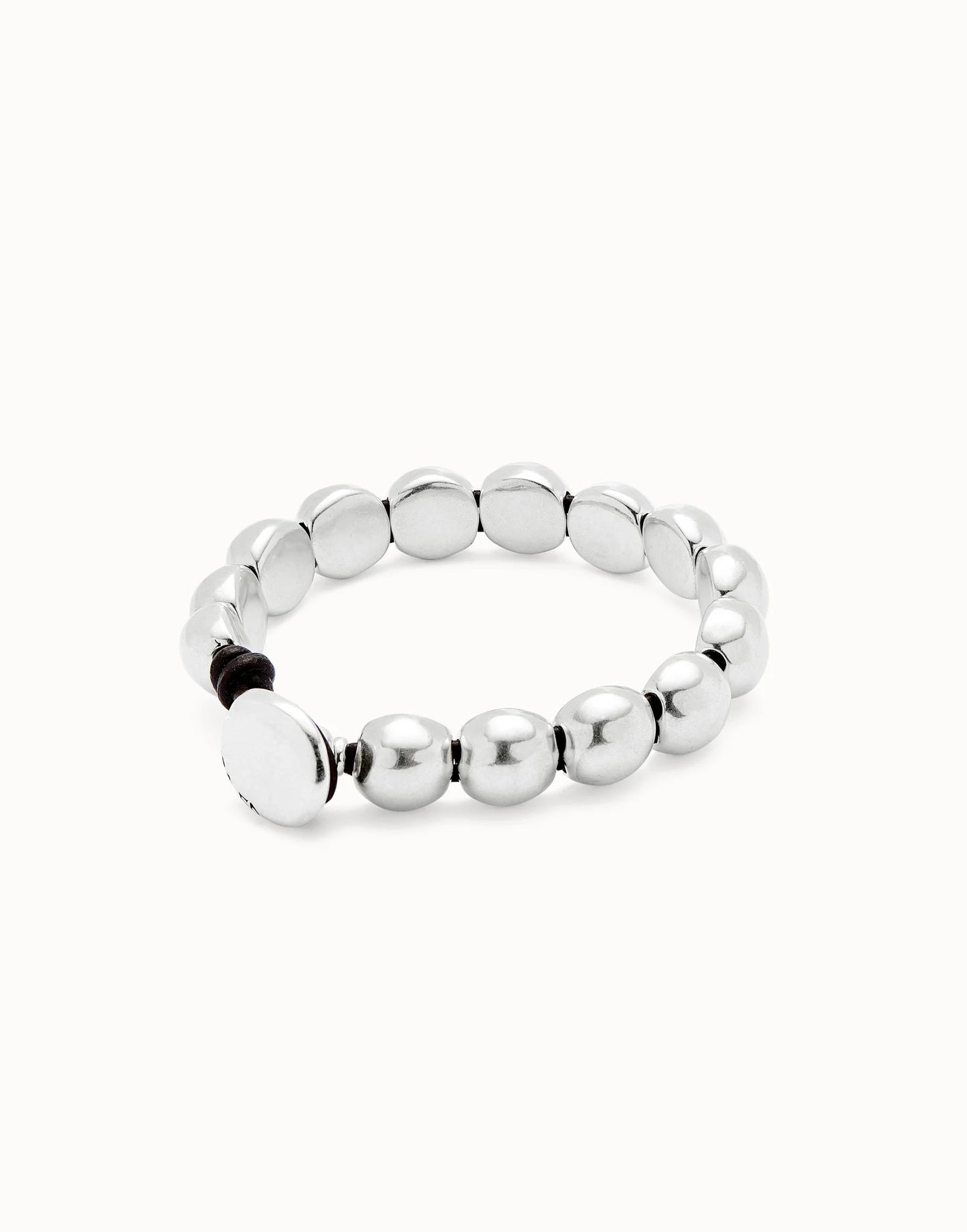Uno de 50 Be Bold Silver Bracelet