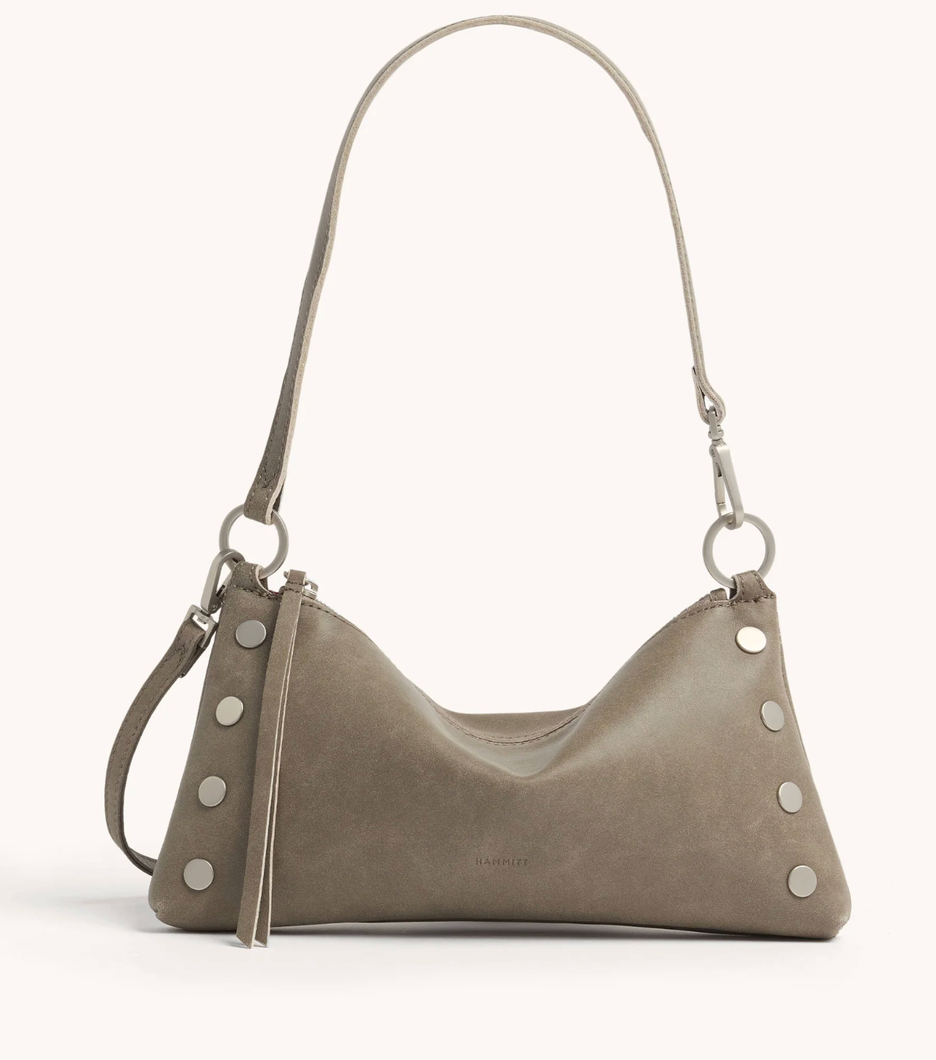 Hammitt Kyle Handbag PEWTER Silver