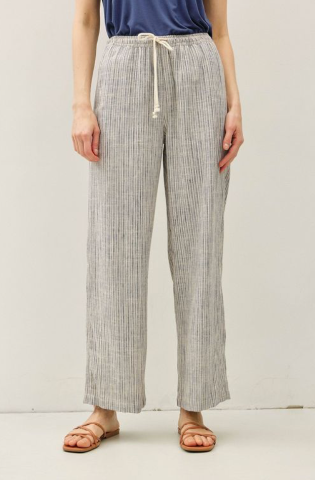 Be Cool Striped Linen Pants