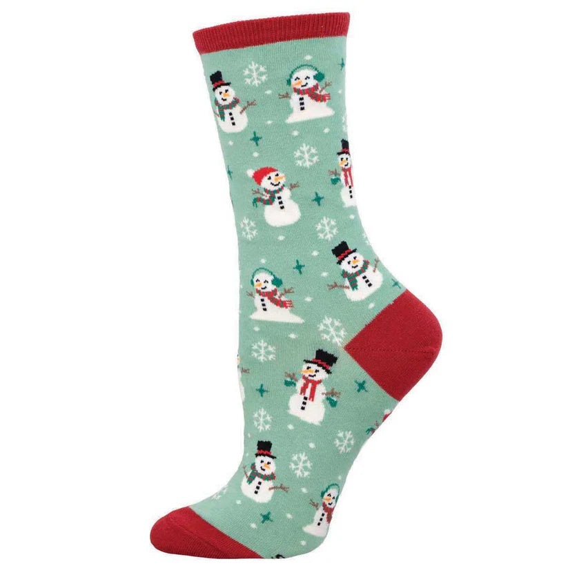 Sock Smith Women's Winter Snowman Socks