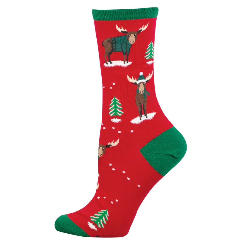 Sock Smith Women's Christmoose Socks