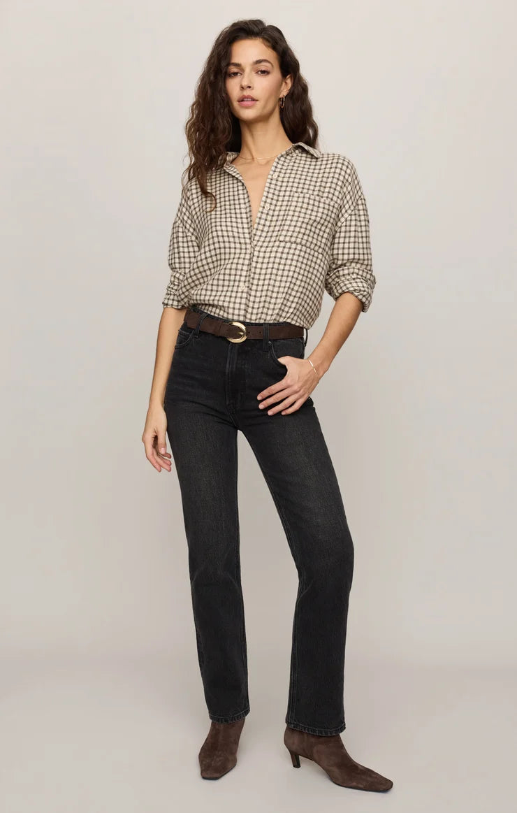 Z Supply River Plaid Button Up