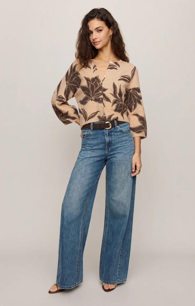 Z Supply Floral Valor Cardigan