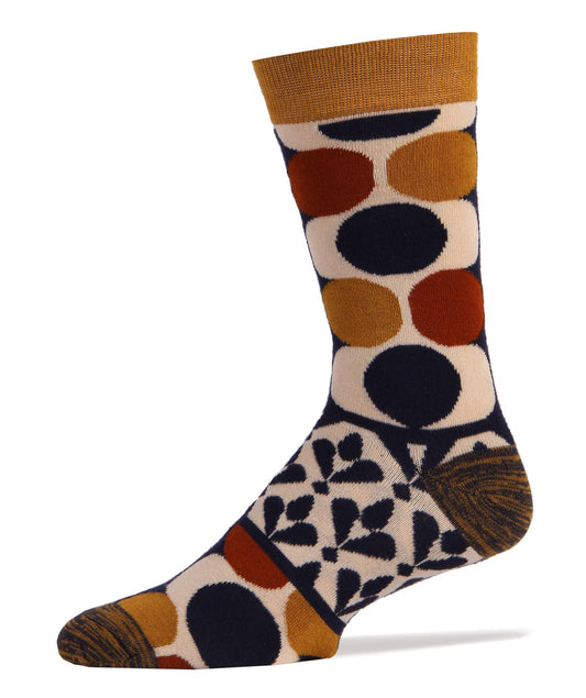 Cosmic Sounds | Men's Premium Bamboo Crew Socks