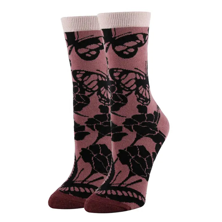 Oooh Yeah Blossom Print Socks