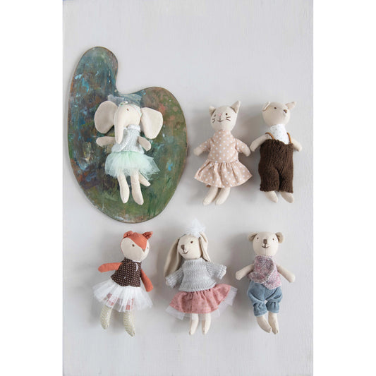 Cotton Mini Animals, 6 styles