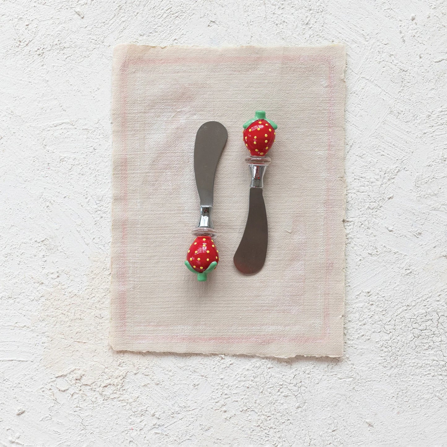 Strawberry Canape Knives
