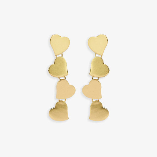 Juliet Falling Hearts Earrings