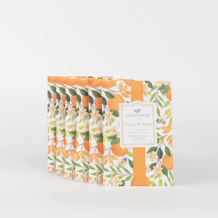 Greenleaf Slim Sachet, 5 scents