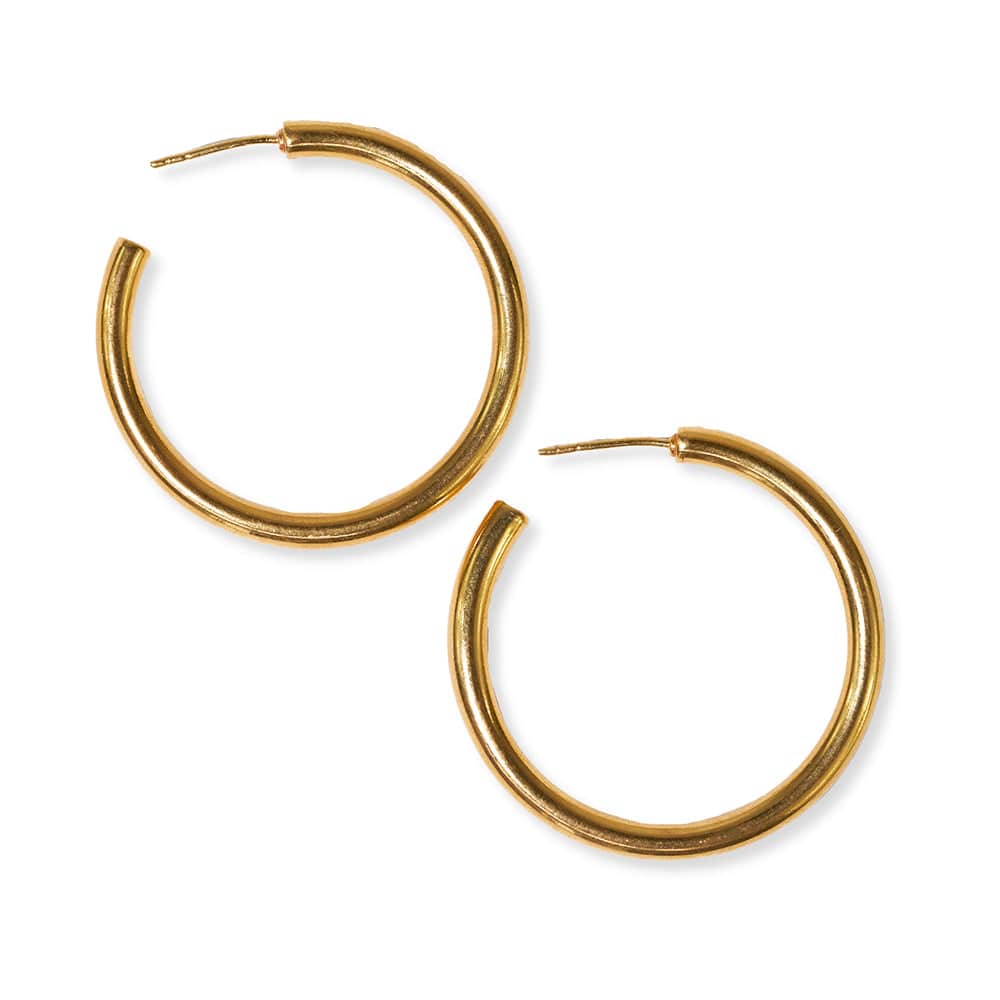Marianne Large Chunky Hoop Earrings