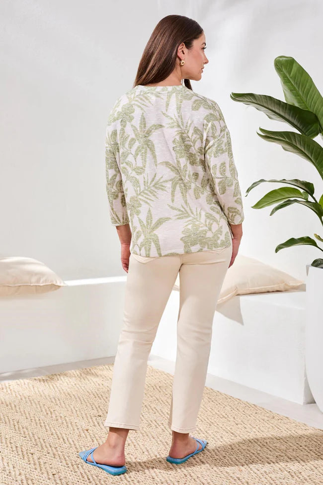 Tribal Crew Neck Top