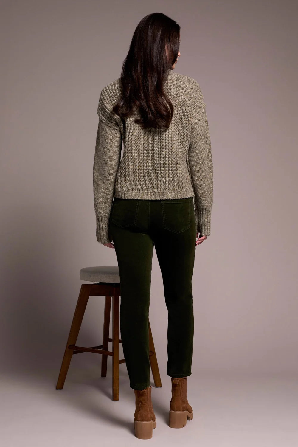 Tribal Puff Sleeve Sweater