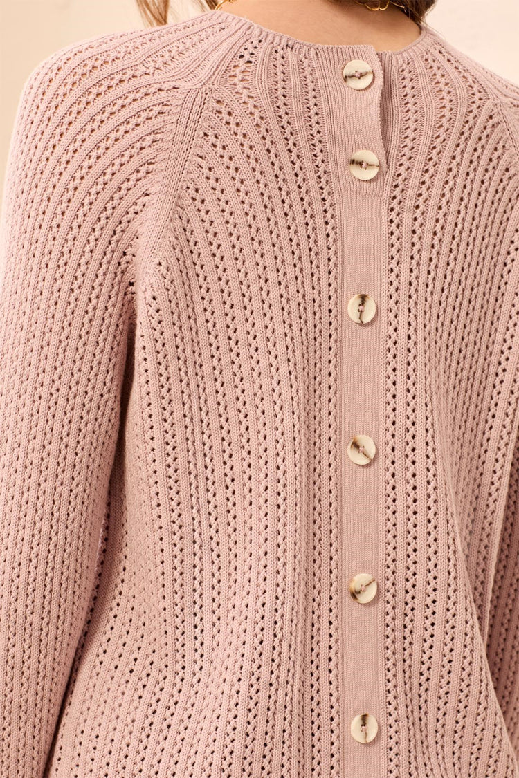 Tribal Funnel Neck Sweater