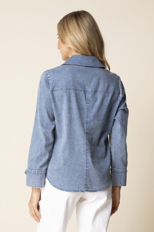 Habitat Denim Tab Detail Shirt
