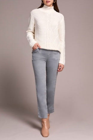 Tribal Mock Neck Sweater