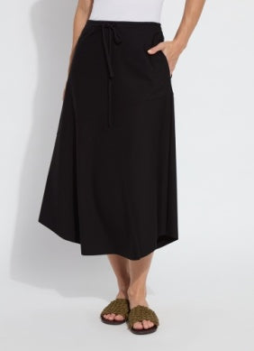 Lysse Nora Drawstring Maxi Skirt